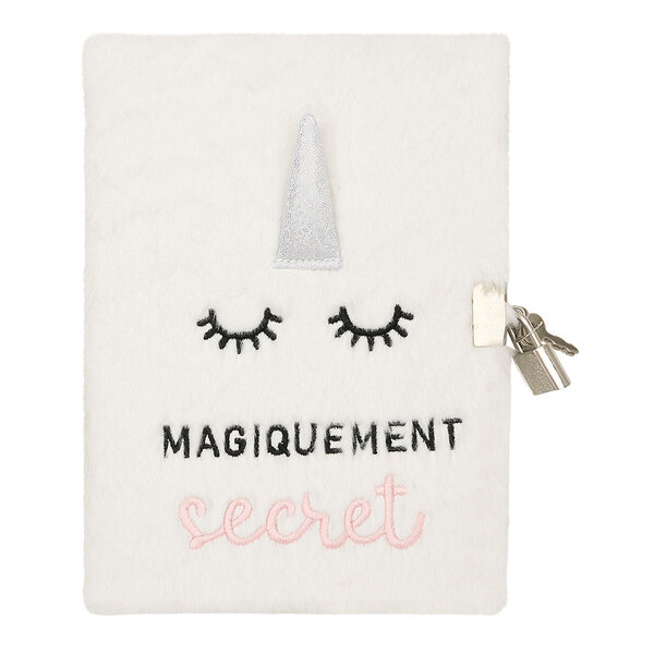 Journal Intime Peluche Licorne - Draeger paris