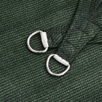 vidaXL Voile d'ombrage 160 g/m² Vert foncé 3x3x3 m PEHD