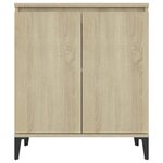 vidaXL Buffet chêne sonoma 60x35x70 cm bois d'ingénierie