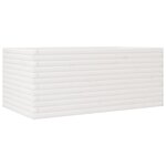 vidaXL Jardinière blanc 110x60x45 5 cm bois de pin massif
