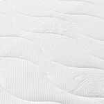 vidaXL Matelas à ressorts ensachés moyen 140x190 cm