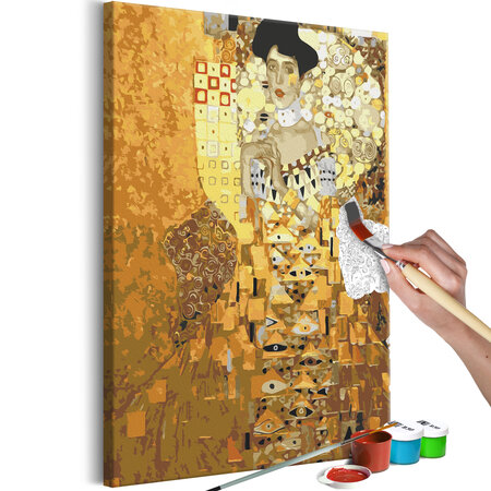 Tableau à peindre par soi-même - golden adela l x h en cm 40x60