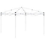 vidaXL Tente de fête pop-up 290 x 290 x 245 cm Orange