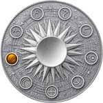 MERCURY Solar System 2 Once Argent Monnaie 10 Cedis Ghana 2024