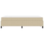 vidaXL Cadre de lit Vert gris clair 120 x 200 cm