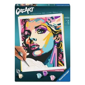 CreArt - 24x30 cm - Colorful Woman