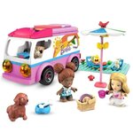 Mega construx barbie - aventure en camping-car - jeu de construction - des 5 ans