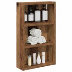 vidaXL Armoire murale de salle de bain Bois ancien 30 x 10 x 50 cm