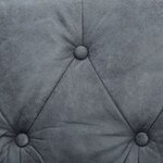 vidaXL Fauteuil gris tissu