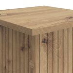 vidaXL Support de Plante 2 pièces Chêne artisanal 30 5 x 30 x 60 5 cm