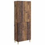 vidaXL 2 Pièces Bois ancien