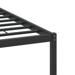 vidaXL Cadre de lit sans matelas chêne marron 150x200 cm