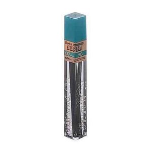 Etui de 12 mines HI-POLYMER SUPER 0,7 mm 2B à l'unité PENTEL