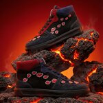 Baskets CAVAL x Naruto - Akatsuki