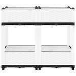 vidaXL Lit surélevé 80x40x71 cm Polypropylène