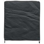 vidaXL Housse pour mobilier d'extérieur Noir 116 x 100 x 120 cm 420D