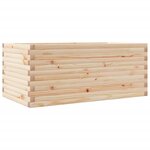 vidaXL Jardinière 110x60x46 cm bois de pin massif