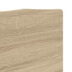 vidaXL Tête de lit Chêne Sonoma 140 cm Bois d'ingénierie