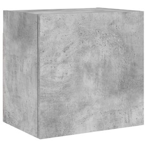 vidaXL Meuble TV mural gris béton 40 5x30x40 cm bois d'ingénierie