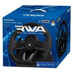 Volant de course + Pédalier Hori pour PS4