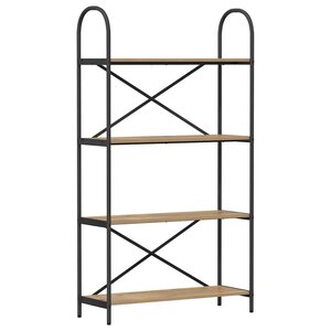 vidaXL Étagère Chêne artisanal 80 x 30 x 146 cm Bois d'ingénierie