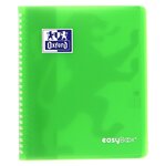 Cahier Spirale EASYBOOK 17x22cm 160p 90g Grands Carreaux Coloris Aléatoire OXFORD