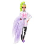 Barbie - barbie extra natte vert fluo - poupée