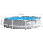 Intex Ensemble de piscine Prism Frame Premium 305x76 cm