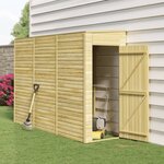 vidaXL Abri de stockage de jardin 100x310x218 cm Bois de pin imprégné