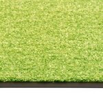 vidaXL Paillasson lavable Vert 60x180 cm