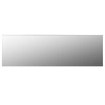 vidaXL Miroir sans cadre 150x50 cm Verre