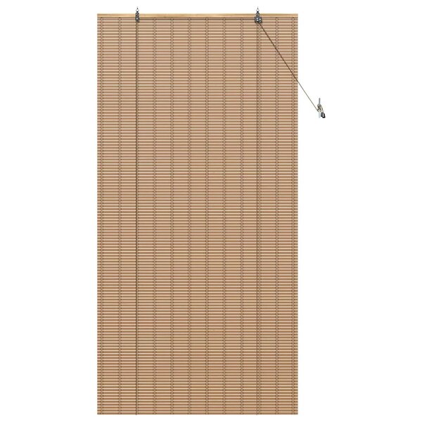 vidaXL Store enrouleur Autre Marron Clair 120 x 220 cm Bambou