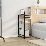 vidaXL Cabinet de chevet Chêne Sonoma 40 x 27 x 76 cm