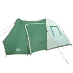vidaXL Tente familiale à dôme 6 personnes vert imperméable