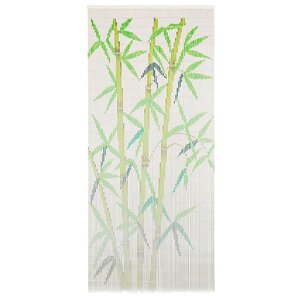 vidaXL Rideau de porte contre insectes Bambou 90 x 200 cm