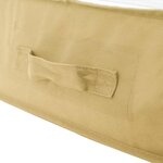 vidaXL Boîte de rangement avec fenêtre transparente 6 pc Tissu intissé