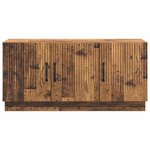 vidaXL Meuble TV Bois ancien 99 x 34 5 x 47 cm Bois d'ingénierie
