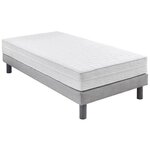 Matelas mousse mémoire de forme équilibré 90 x 190 x 16 cm