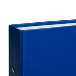 Classeur Rembordé Prolypropylène 2 Anneaux 30mm - A5 - Bleu - X 20 - Exacompta