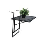 Table de balcon pliable en métal lina