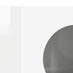 vidaXL Buffet Blanc brillant 40 x 35 x 100.5 cm Bois d'ingénierie