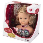 PRINCESS CORALIE Tete a Coiffer et a Maquiller avec Accessoires - 33cm