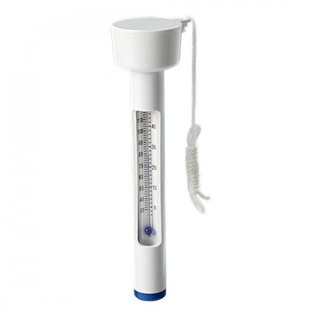 Thermomètre Flottant Blanc pour Piscine 19 cm