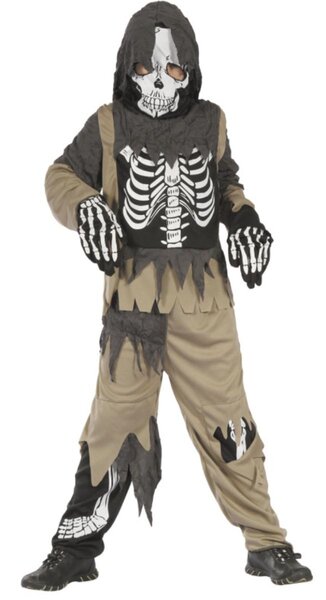 Deguisement Squelette zombie 7-9 ans