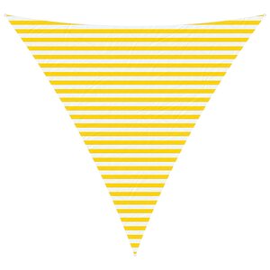 vidaXL Voile d'ombre 4 x 4 x 4 m 100 polyester Oxford Triangulaire