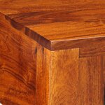 vidaXL Table de chevet 40x40x36 cm bois d'acacia massif