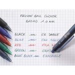 Stylo roller frixion ball clicker 10 pointe large rouge x 12 pilot