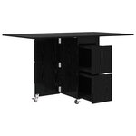 vidaXL Table à dîner 2 Pièces 140 x 80 x 77 cm Bois d'ingénierie