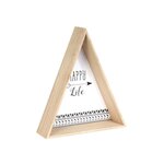 Etagère en triangle en bois happy life (lot de 2)