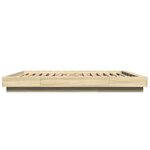 vidaXL Cadre de lit sans matelas chêne sonoma 150x200 cm